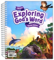 Bible Grade K5 Exploring God's Word Teacher's Edition