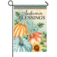 Autumn Blessings Flag, Small