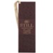 Be Still And Know Faux Leather Bookmark