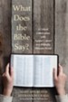 What Does the Bible Say?: A Critical Conversation with Popular Culture in a Biblically Illiterate World - eBook