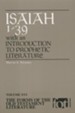 Isaiah 1-39: An Introduction to Prophetic Literature - eBook