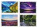 Scenic Views (KJV) Box of 12 Birthday Cards