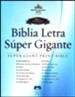 Biblia Letra Super Gigante RVR 1960, Piel Fabricada Negra, Ind.  (RVR 1960 Super Giant Print Bible, Bond. Leather Black Ind.)
