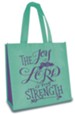 Joy of the Lord, Eco Tote, Aqua