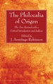 The Philocalia of Origen