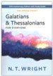 Galatians and Thessalonians for Everyone: 20th Anniversary Edition with Study Guide - Enlarged Print Edition