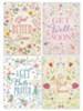 Folk Art Florals Get Well Cards, Box of 12