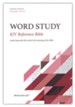 KJV Word Study Reference Bible, Comfort Print--soft leather-look, black