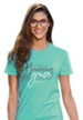 Amazing Grace Shirt, Teal, Small