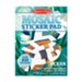 Mosaic Sticker Pad, Underwater