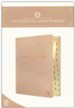 The NLT Spiritual Growth Bible Pearled Ivory Faux Leather