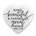 Great Things, Heart Scripture Stone