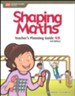 Shaping Maths Teacher's Planning Guide 4B (3rd Edition)
