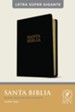 NTV Santa Biblia, letra s&#250per gigante (NTV Holy Super Giant-Print Bible--leatherlike, black)