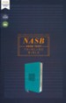NASB 2020 Thinline Bible, Comfort Print--soft leather-look, teal