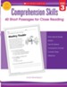 Comprehension Skills: Short Passages for Close Reading: Grade 3