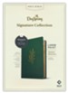 NLT Large Print Thinline Reference Bible, Filament Enabled Edition (Red Letter, LeatherLike, Evergreen): DaySpring Signature Collection, LeatherLike, Evergreen