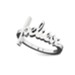 Believe, Sterling Silver Words of Life Ring, Size 9