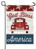 God Bless America (truck) Small Flag