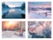 Winter Landscapes Christmas Cards, Box of 12 (KJV)