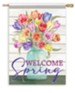 Welcome Spring Flag, Large
