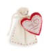 Daughter Fabric Heart Ornament with Gift Bag