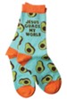 Jesus Guacs My World Socks