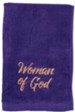Woman of God Towel, Purple
