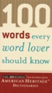 100 Words Every Word Lover Should Know