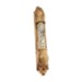 Olive Wood Mezuzah 7 with Glass Scroll Case