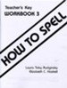 How to Spell Book 3 Teacher Key (Homeschool Edition)