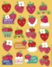 Strawberry Scented Stickers (Pack of 80) 