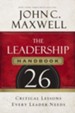 The Leadership Handbook: 26 Critical Lessons Every Leader Needs - eBook