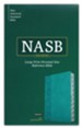 NASB 2020 Large-Print Personal-Size Reference Bible--soft leather-look, teal (indexed)