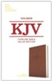 KJV Thinline Bible, Value Edition--LeatherTouch, brown