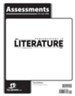 BJU Press Perspectives in Literature Grade 6:  Assessments (3rd Edition)