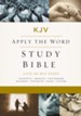 KJV, Apply the Word Study Bible, Ebook, Large Print, Red Letter Edition: Live in His Steps - eBook