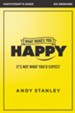 What Makes You Happy Participant's Guide: It's Not What You'd Expect - eBook