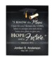 Personalized, Wooden Plaque, Graduation Print, Jeremiah 29:11