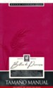 RVR60 Biblia de promesas - Tama&#241o manual- Edici&#243n fucsia imitaci&#243n piel con &#237ndice + cierre