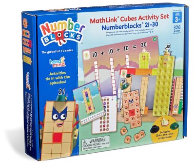 Numberblocks MathLink Cubes 21-30 Activity Set - Christianbook.com