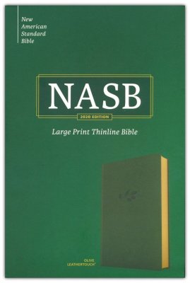 NASB Personal Size Bible, Olive LeatherTouch: Holman Bible 