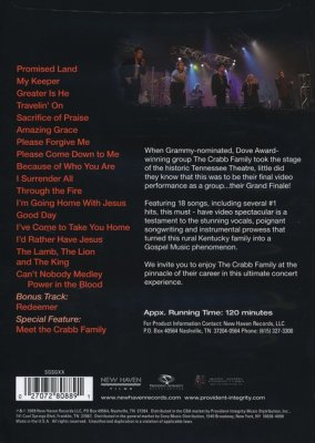 Back Cover - Grand Finale, DVD