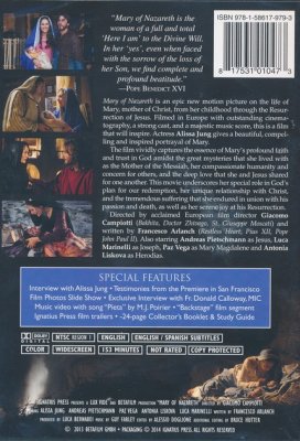 Mary of Nazareth An Epic Film on the Mother of Christ DVD