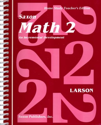 Sample - Saxon Math 2, Home Study Kit