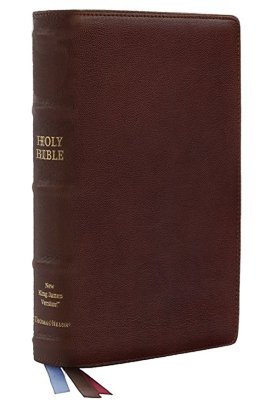 NKJV Large Print Bible, Full Grain Cowhide Leather Bible, NKJV popular Bible, NKJV Bible.Personalized.