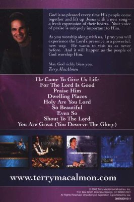 For the Lord Is Good: An Evening of Live Worship with Terry MacAlmon