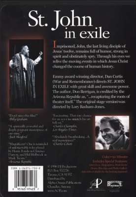 St. John in Exile, DVD