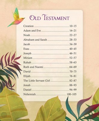 Table of Contents - I Wonder: Exploring God's Grand Story: an Illustrated Bible