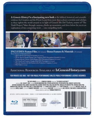 Is Genesis History Blu ray Del Tackett Thomas Purifoy Jr